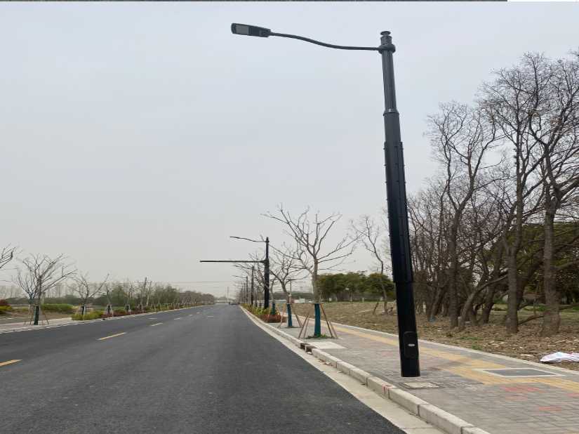 洛宁县上海综合杆 太阳能路灯工程